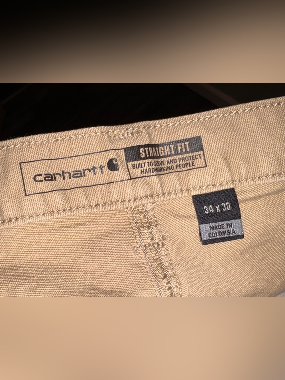 Carhartt Straight Fit Rugged Flex 34x32 - Picture 2 of 7